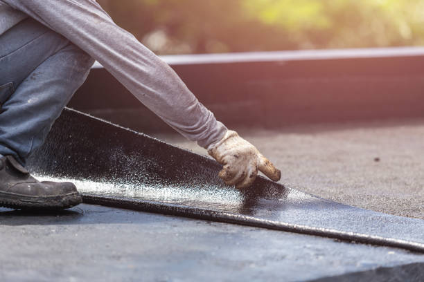 Professional Waterproofing technician working in Rutherford, PA
